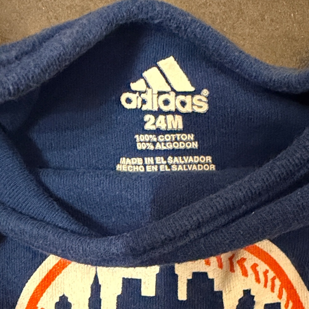 Adidas Blue Mets Infant Bodysuit - Picture 2 of 3